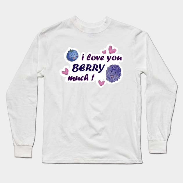 BERRY Long Sleeve T-Shirt by sophiamichelle